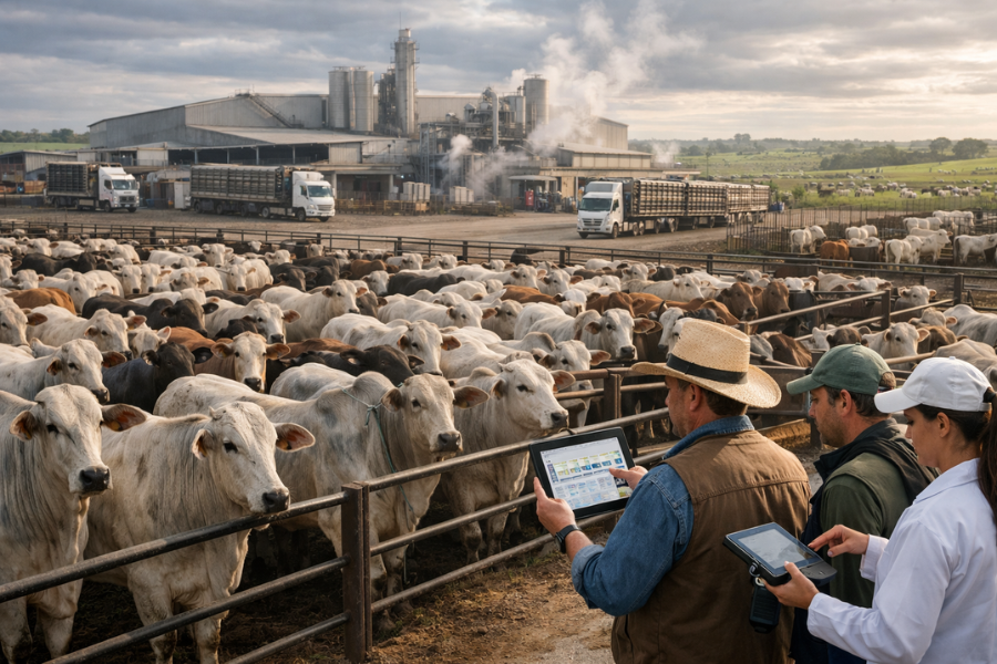 Virada do Ciclo Pecu&aacute;rio n&atilde;o Freia Alta nos Abates no In&iacute;cio de 2026