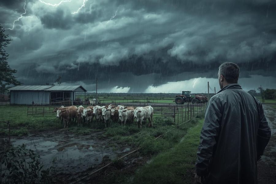 Frente Fria Avança e pode Trazer mais de 100 mm de Chuva ao Sul do Brasil