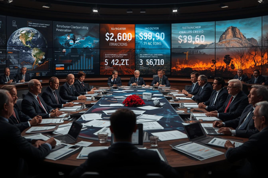 Financiamento Clim&aacute;tico de US$ 8 Trilh&otilde;es Divide Opini&otilde;es Sobre Viabilidade Global