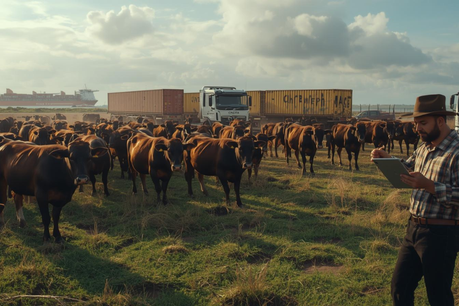 Demanda Chinesa Impulsiona Arroba do Boi em Mar&ccedil;o e Acende Alerta para Abril