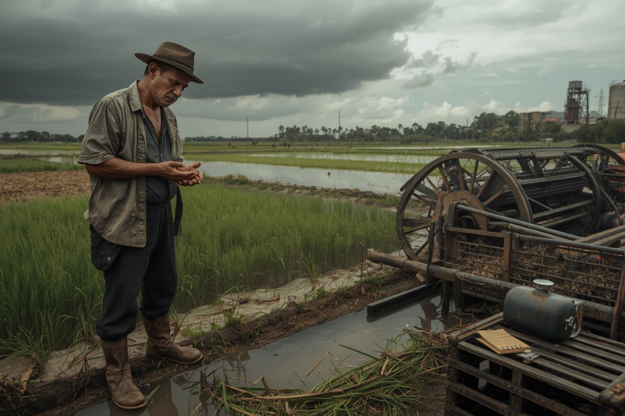 Safra de Arroz 2026/2027 Enfrenta Incertezas e Press&atilde;o Financeira no Brasil