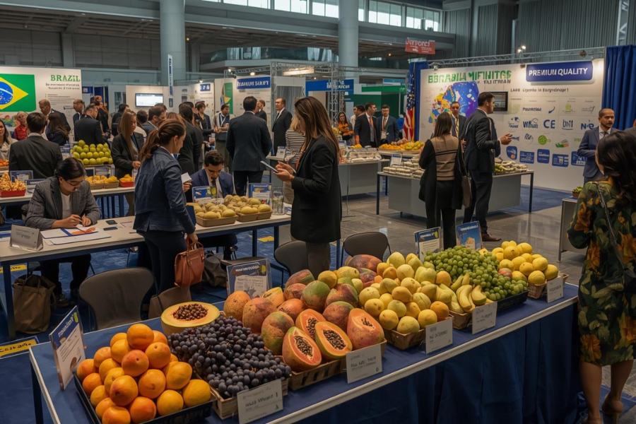 Brasil Amplia Exporta&ccedil;&otilde;es de Frutas e Movimenta US$ 11,2 Milh&otilde;es em Evento Internacional