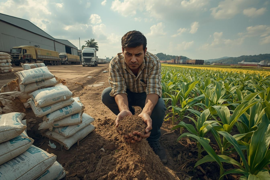 Importação de Fertilizantes Despenca em Mato Grosso do Sul no Início de 2026 e Preocupa Produtores