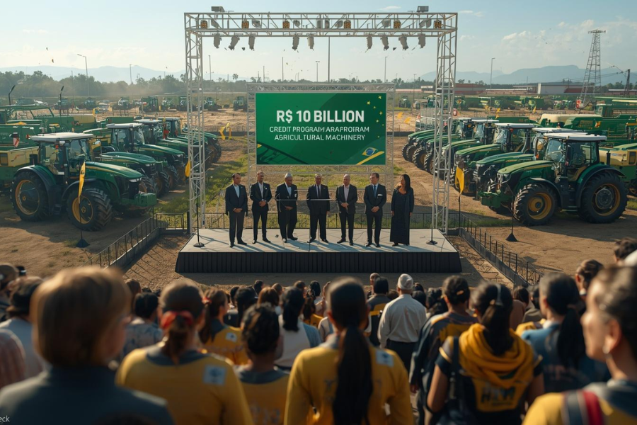 Agrishow 2026: Governo Anuncia Cr&eacute;dito de R$ 10 Bilh&otilde;es para M&aacute;quinas Agr&iacute;colas e Setor Reage