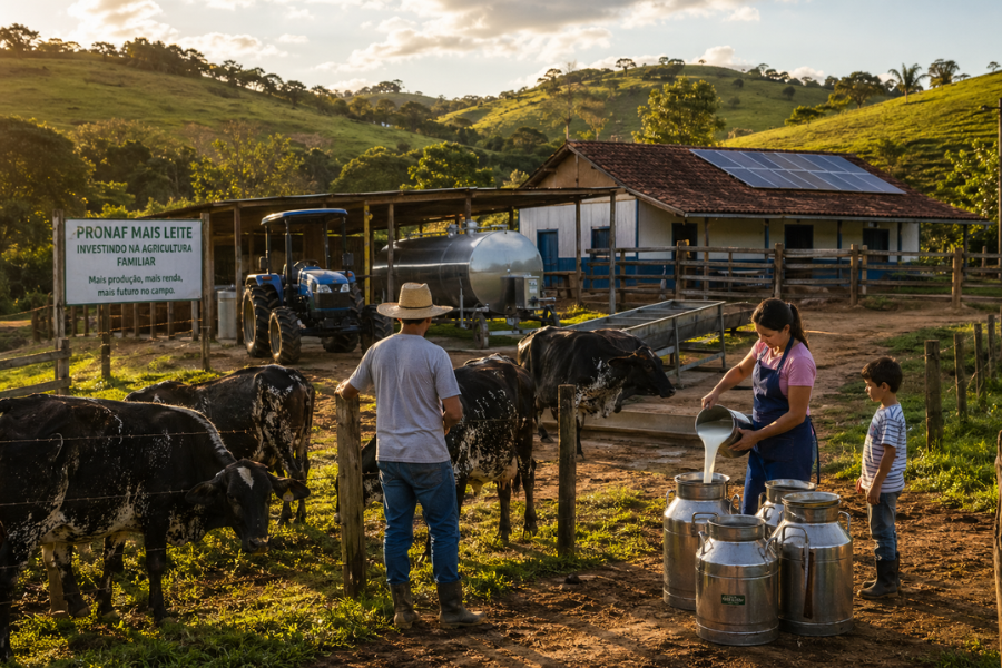 Governo Destina R$ 450 milh&otilde;es ao Pronaf Mais Leite para Fortalecer Produ&ccedil;&atilde;o Familiar