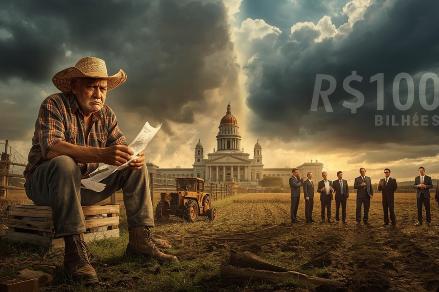 D&iacute;vida Rural Supera R$ 100 Bilh&otilde;es e Senado Discute Plano de Renegocia&ccedil;&atilde;o