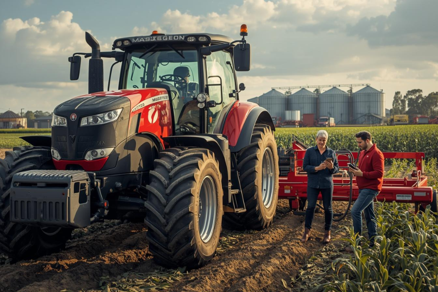 Massey Aposta em Trator de Alta Pot&ecirc;ncia para Ampliar Presen&ccedil;a entre Grandes Produtores no Brasil