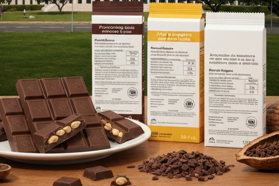 Senado Aprova Regra que Define Teor M&iacute;nimo de Cacau no Chocolate e Muda Rotulagem no Brasil