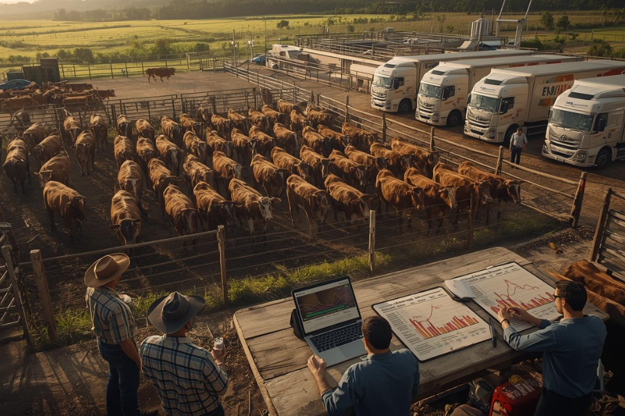 Oferta Restrita e Exporta&ccedil;&otilde;es Fortes Sustentam Alta da Carne Bovina no Brasil