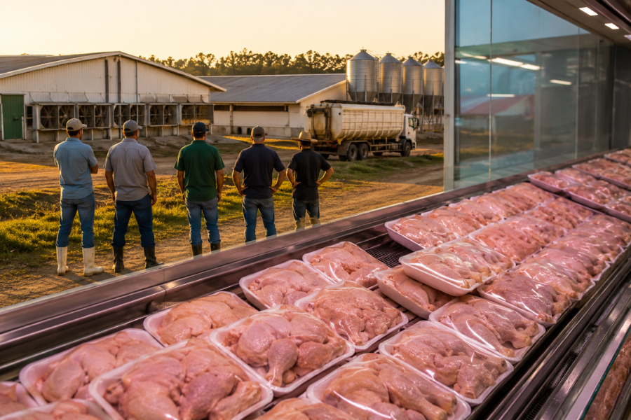 Pre&ccedil;o do Frango no Brasil Oscila em Meio ao Aumento da Demanda e Custos de Produ&ccedil;&atilde;o no Campo