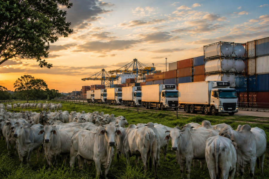 China Reconhece Brasil Livre de Aftosa e Impulsiona Exporta&ccedil;&otilde;es