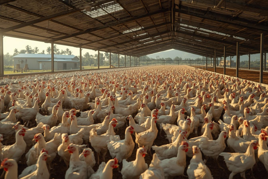 Avicultura Brasileira Avança na Retirada de Antimicrobianos Exigida pela UE