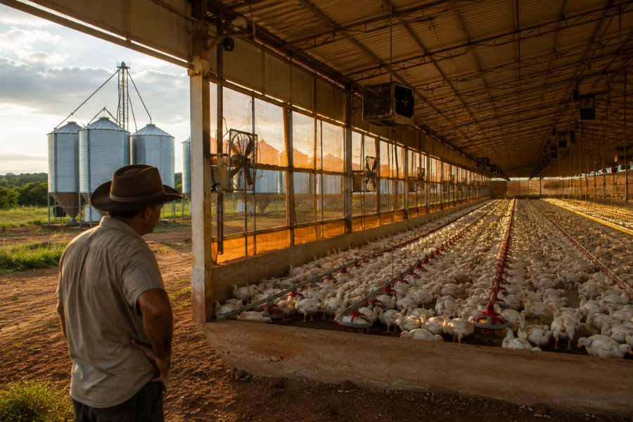 Automa&ccedil;&atilde;o Faz Frango Dar Mais Lucro, Mas Juros Altos Excluem Pequenos Produtores da Moderniza&ccedil;&atilde;o