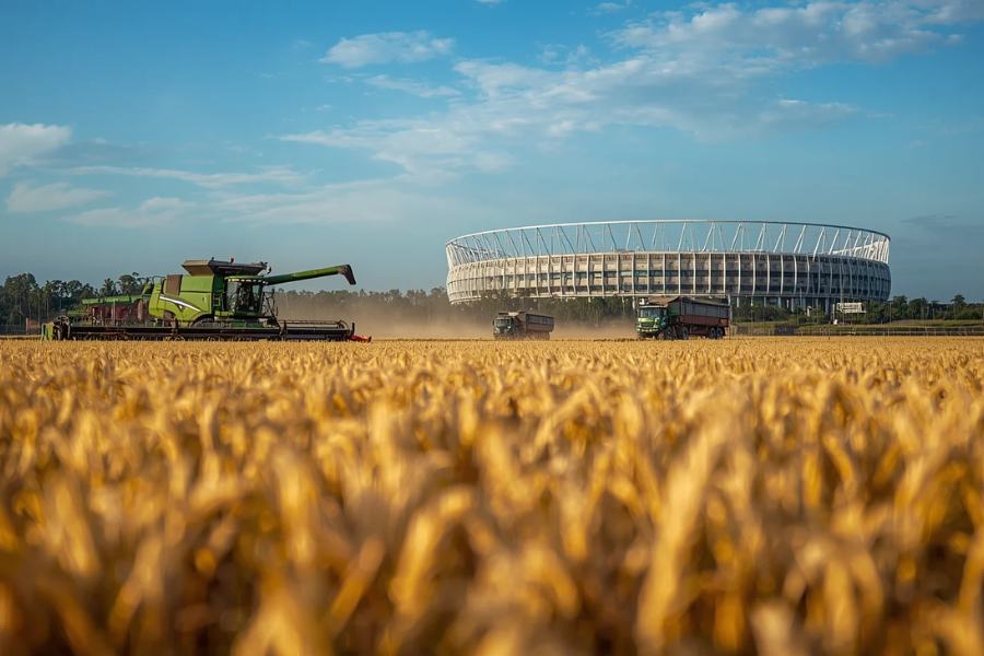 Sem o Agro N&atilde;o Tem Copa: Descubra Como o Campo Sustenta o Maior Espet&aacute;culo do Futebol