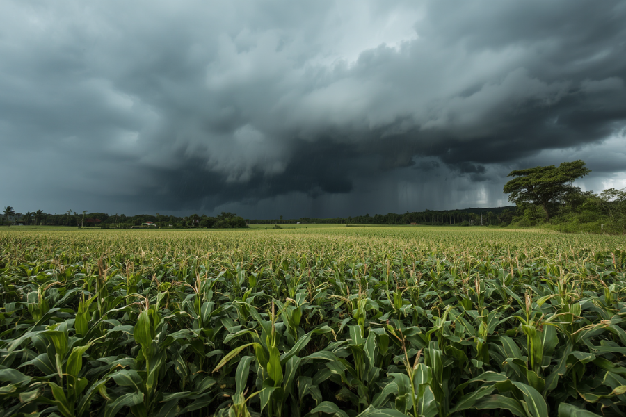Agro em Alerta: Frente Fria Traz Temporais e Frio para Áreas Produtoras