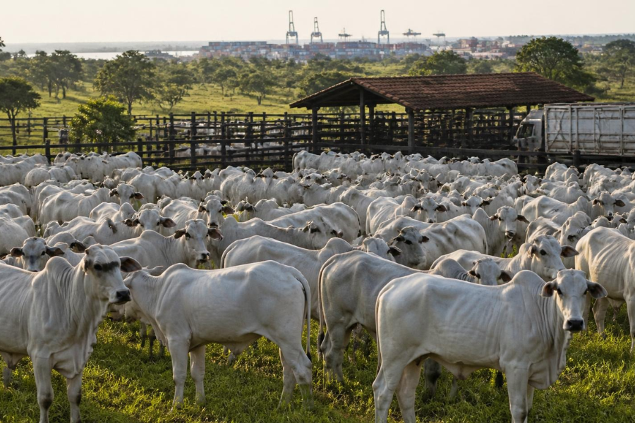 Brasil Bate Recorde na Exportação de Carne, mas Alerta Preocupa Pecuaristas