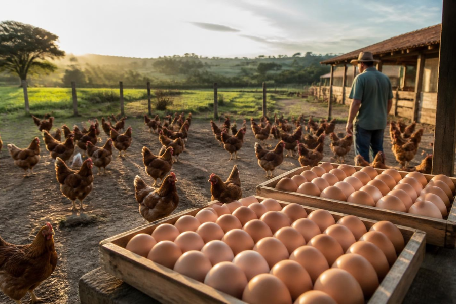 Anthony do Agro Familiar do Brasil faz An&aacute;lise de Como Ser&aacute; o Mercado de Ovos at&eacute; 2027