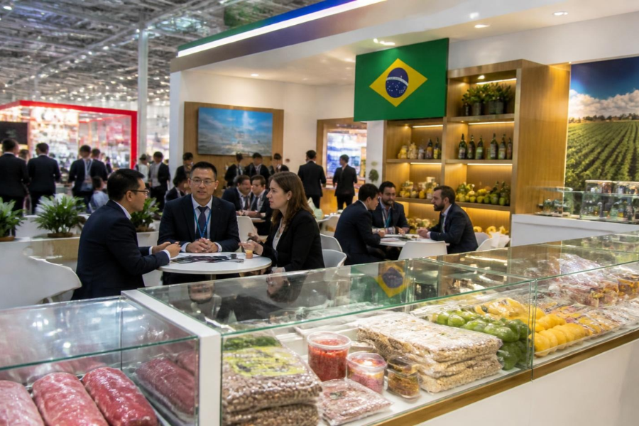 Exportações do Agro Brasileiro Podem Gerar US$ 30 Milhões Após Feira na Ásia