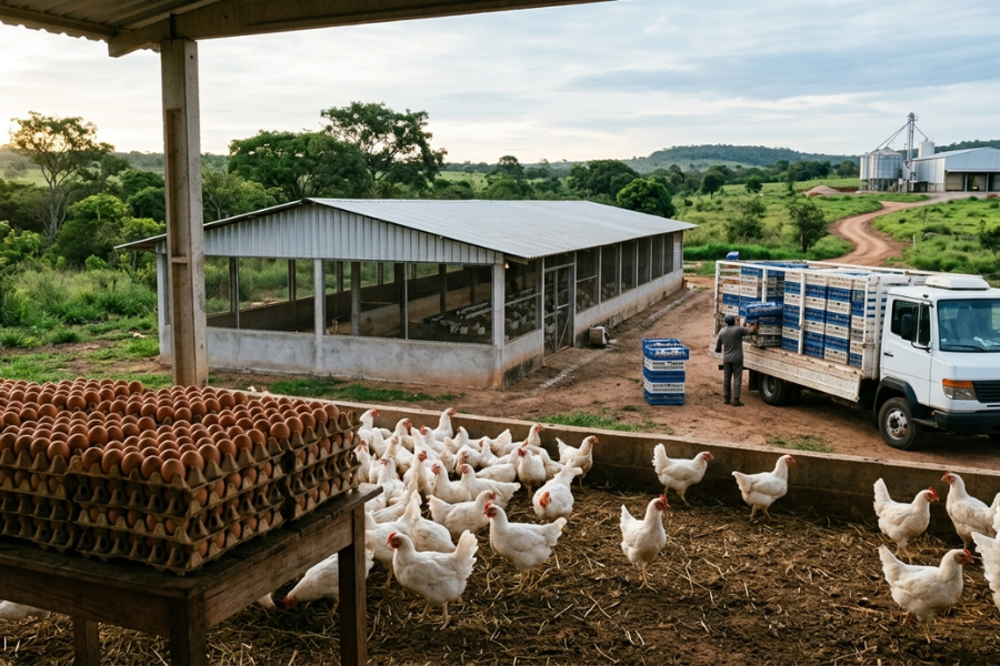 Ovos e Frango Começam a Reagir: Exportações Acendem Alerta no Mercado