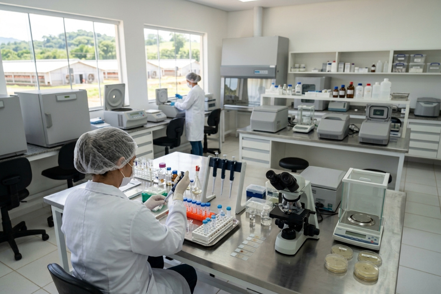 Avicultura Brasileira Ganha novo Laboratório da Cobb-Vantress com 50% mais Capacidade de Análises