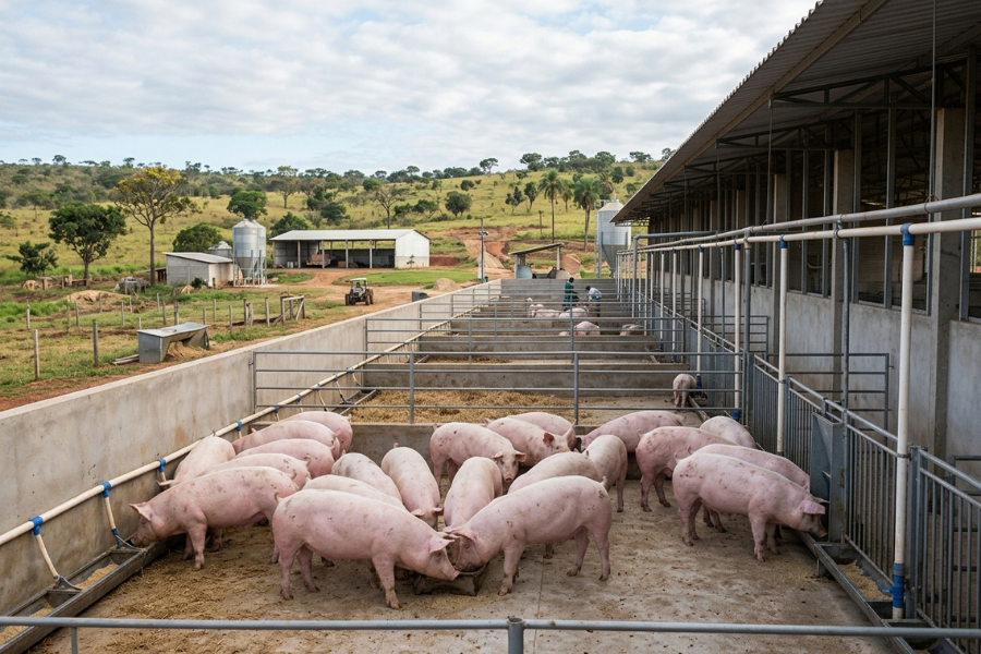 Exporta&ccedil;&otilde;es de Carne Su&iacute;na de Goi&aacute;s Crescem 15,3% no semestre