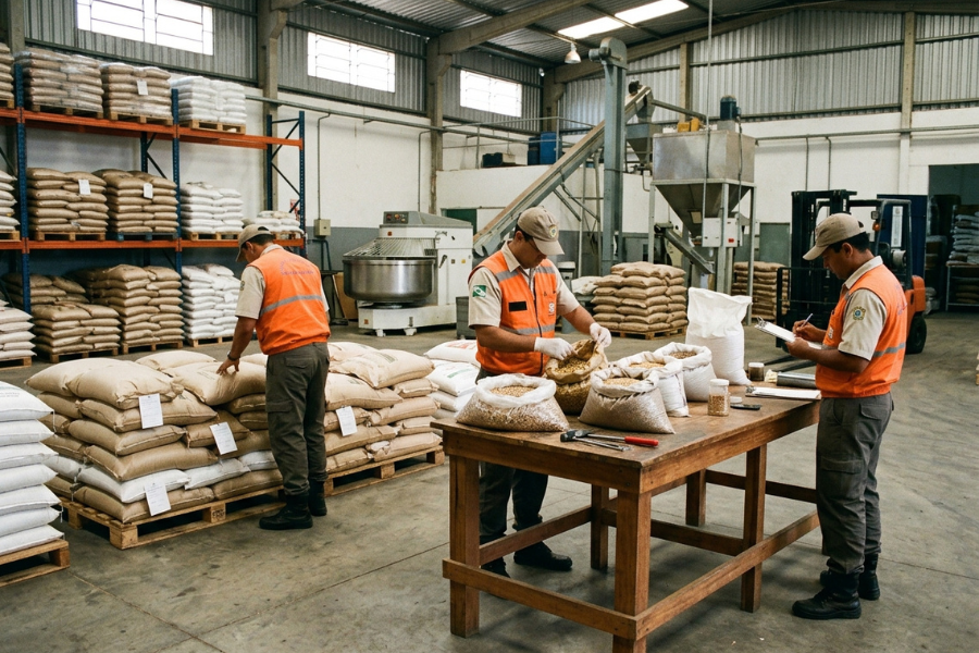 Fiscalização Apreende Produtos Irregulares para Aves em Fábrica de SP