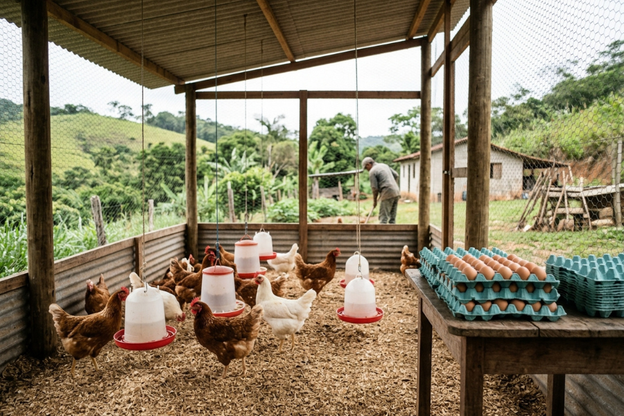 Controle de Ectoparasitas pode Recuperar Produtividade na Produ&ccedil;&atilde;o de Ovos