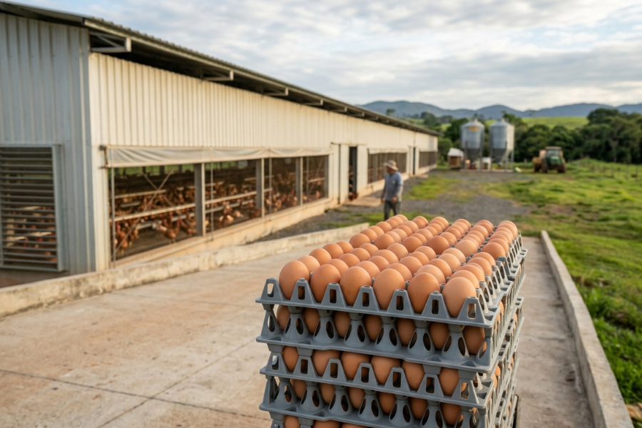 Granja Faria Cresce e Coloca Setor de Ovos em Destaque no Agro