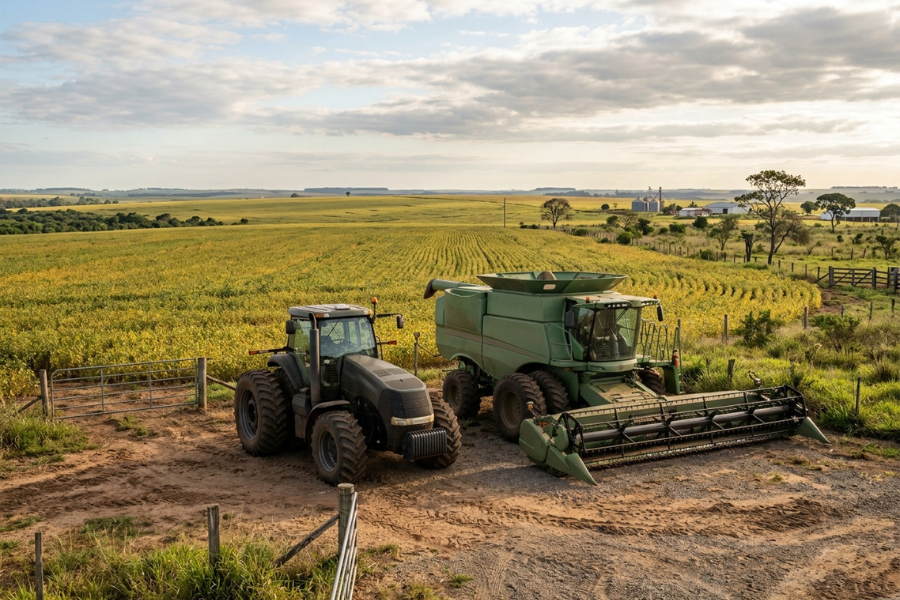 M&aacute;quinas Agr&iacute;colas Despencam 25,8% e Acendem Alerta para Produtores