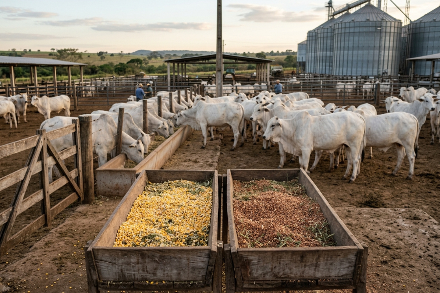 Milho ou Sorgo: qual Deles está Fazendo o Pecuarista Perder Dinheiro no Confinamento?