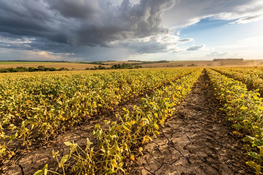 El Ni&ntilde;o Pode Reduzir em at&eacute; 12 Milh&otilde;es de Toneladas a Soja Brasileira