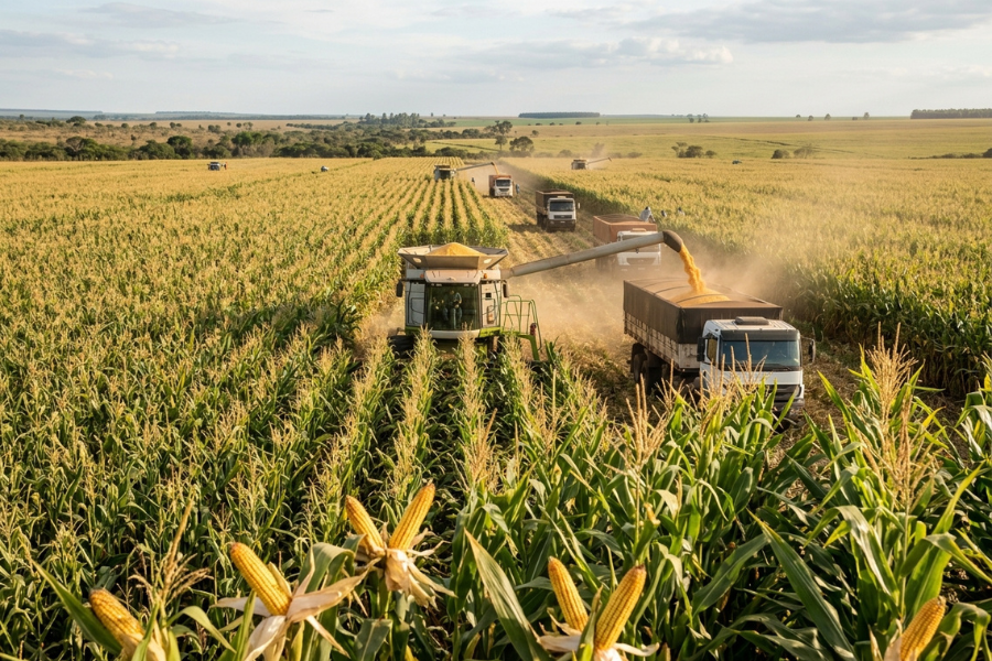 Mato Grosso Ameaça Liderança Argentina e Surpreende no Mercado de Milho