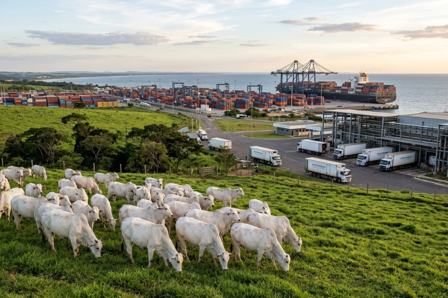 Cota Uruguaia de Carne pode Ampliar Exportações do Brasil para a China em 2027