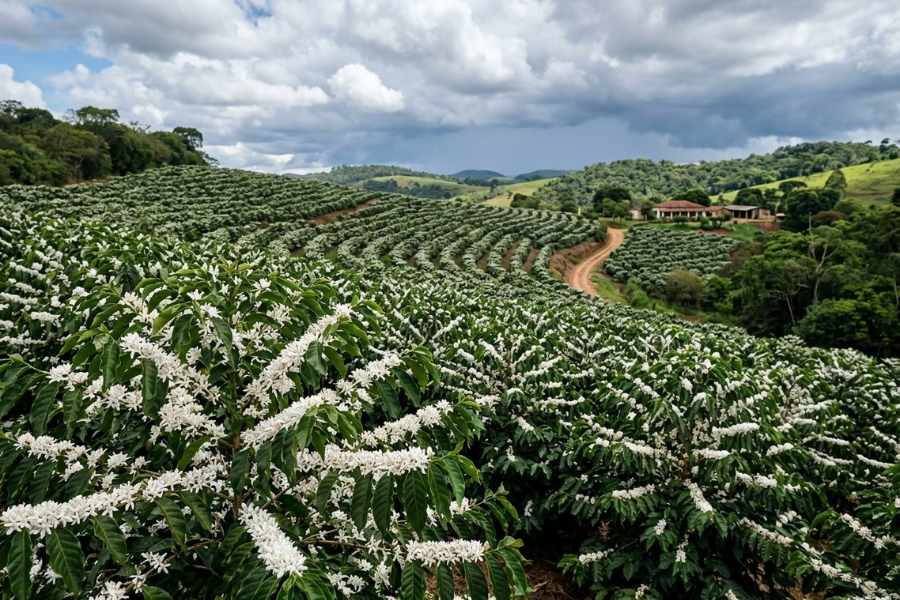 El Niño Aumenta Atenção sobre Floradas do Café na Safra 2027/28