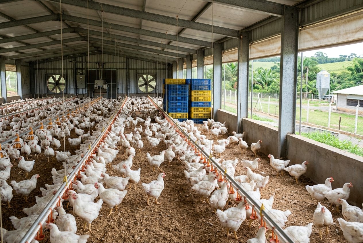 Newcastle Pressiona Exporta&ccedil;&otilde;es de Frango e Leva Pa&iacute;ses a Impor Restri&ccedil;&otilde;es ao Brasil