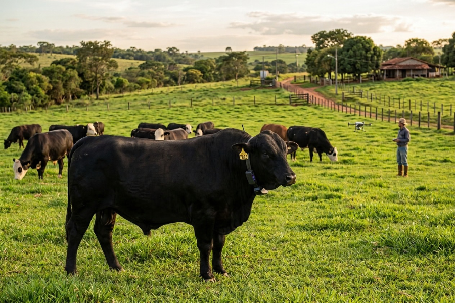 IA da Embrapa ajuda Pecuaristas na Escolha de Touros Brangus