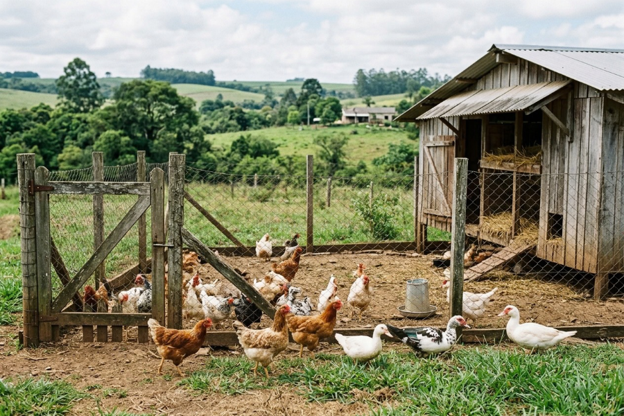 RS Confirma Gripe Aviária em Aves de Subsistência em Selbach