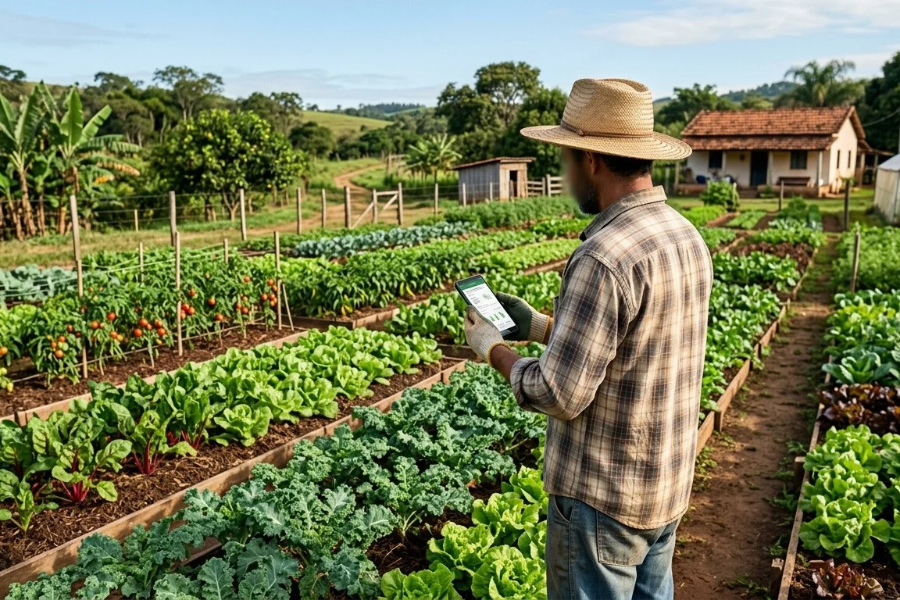 Embrapa Desenvolve Aplicativo para Facilitar a Gest&atilde;o nas Propriedades Rurais e Fortalecer a Produ&ccedil;&atilde;o de Alimentos Org&acirc;nicos