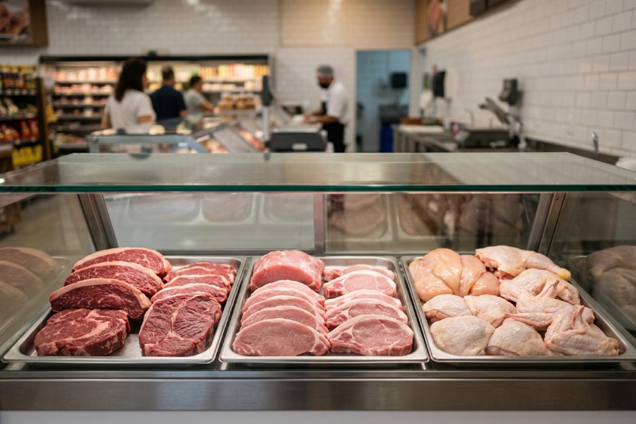 Carne Su&iacute;na e Bovina Ficam mais Caras em Outubro e Ampliam Vantagem Competitiva do Frango