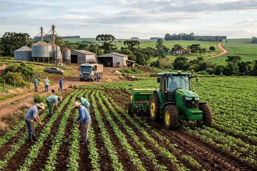 Agronegócio Alcança Recorde de 28,4 Milhões de Trabalhadores no Brasil em 2026