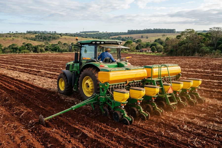 Aluguel de Máquinas Agrícolas Cresce no Brasil e Muda a Estratégia dos Produtores Rurais