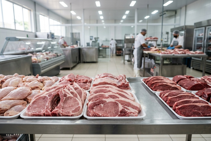 Carne Su&iacute;na fica mais Cara que Boi e Frango e Enfrenta Press&atilde;o para Manter Competitividade