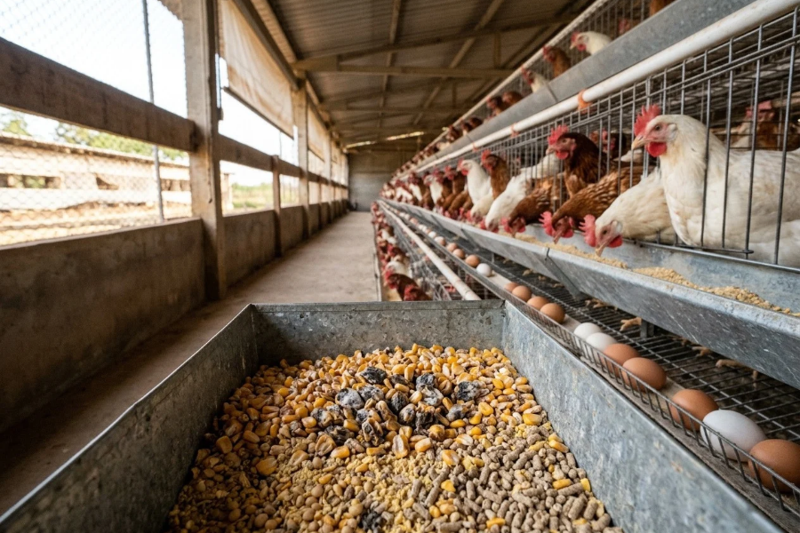 Micotoxinas e Sementes Tóxicas na Ração Podem Reduzir a Produção de Ovos e Aumentar Prejuízos nas Granjas